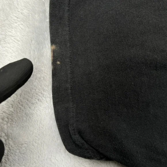 VTG US Marines Semper Fidelis Single Stitch Eagle Graphic T-Shirt Faded Black XL - Picture 6 of 9